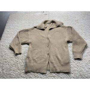 Free People Swim Too Deep Almond Cardigan Women's Size Small
